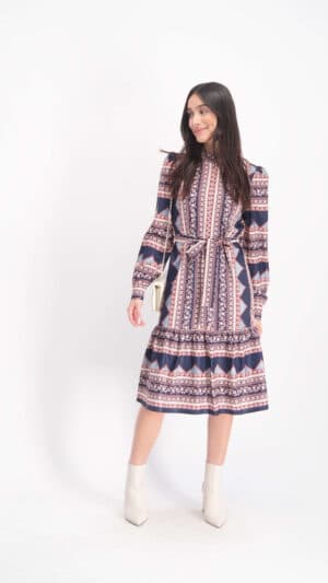 שמלת סול כחול