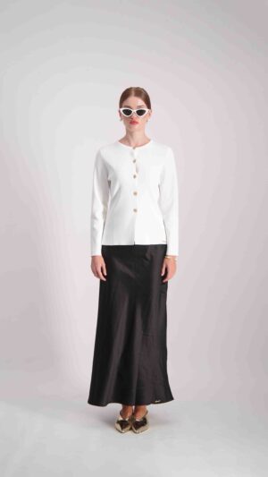 חצאית חן שחור