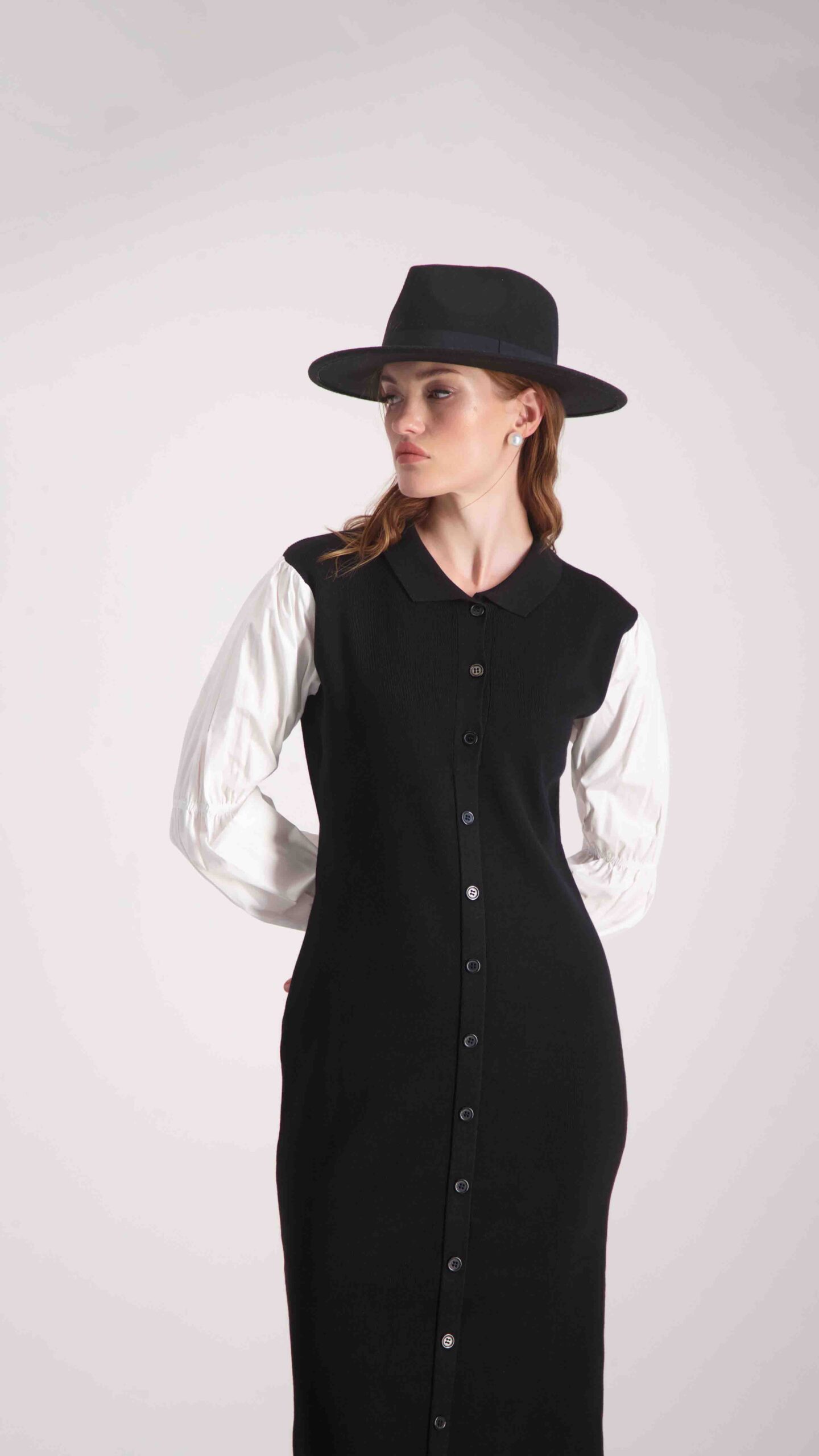 שמלת נרקיס שחור