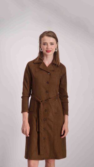 שמלת בקי חום