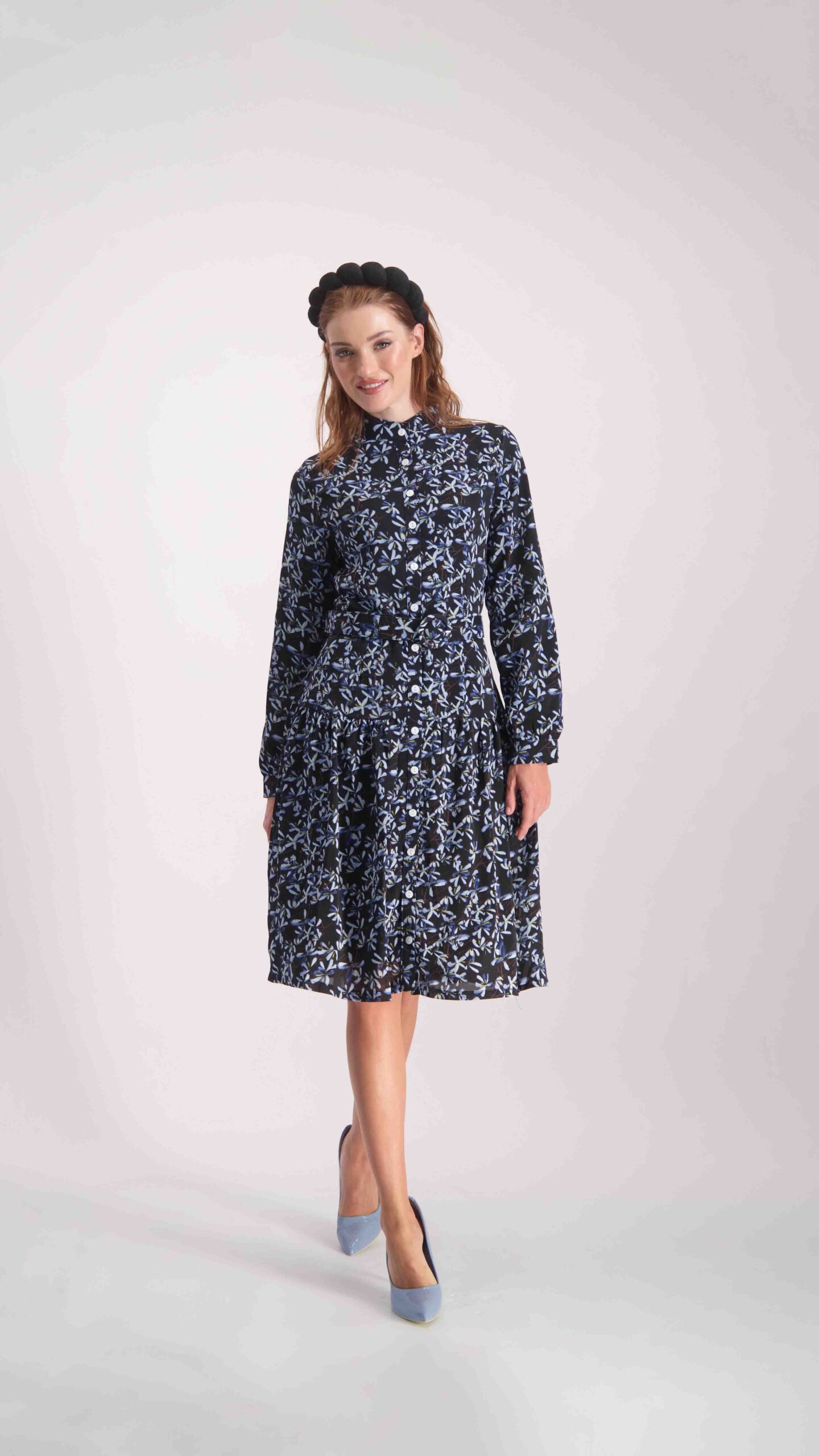 שמלת לונה שחור – תמונה 5