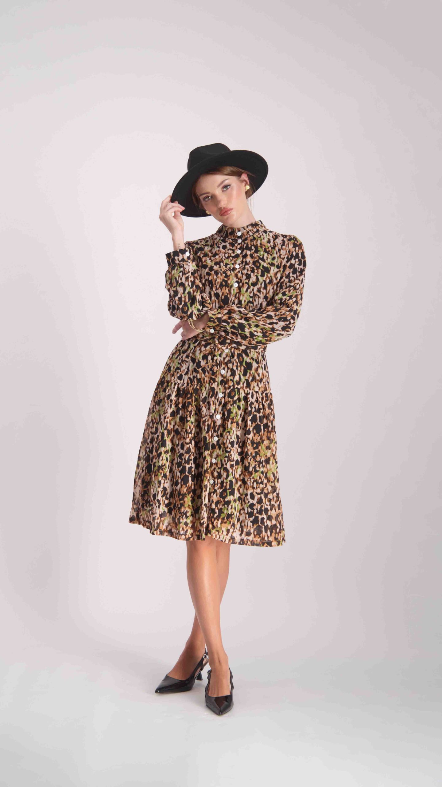 שמלת לונה ורוד