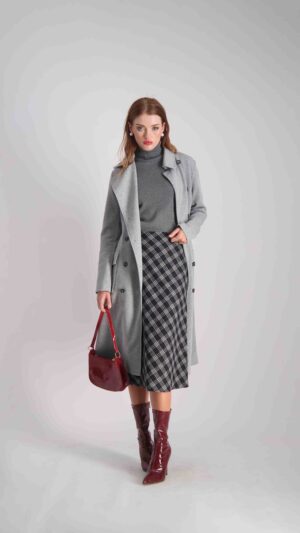 שמלת אורן אפור