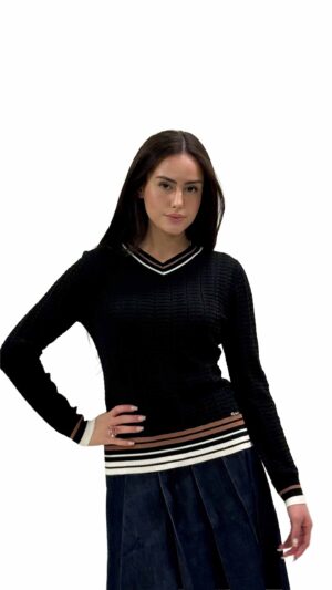 חולצת סולי שחור