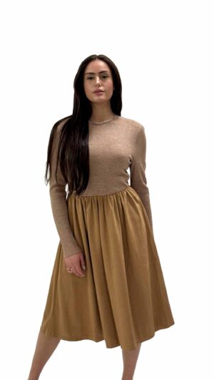 שמלת אנאל קפה