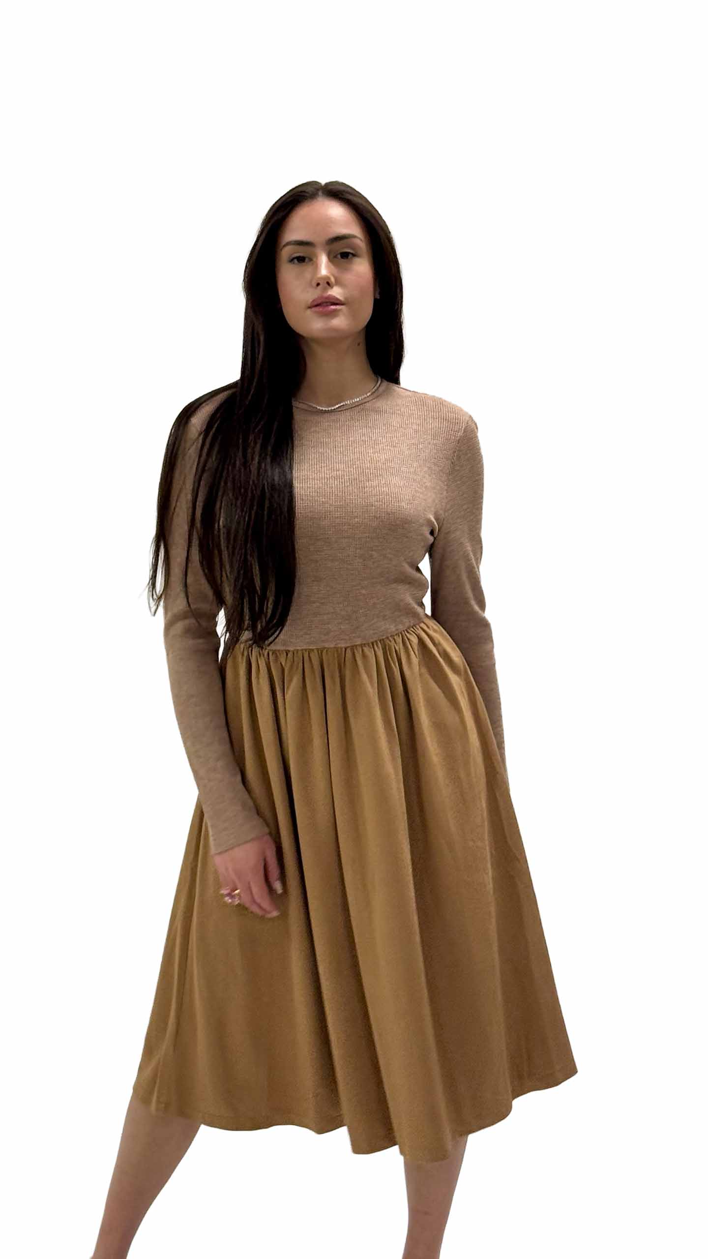 שמלת אנאל קפה