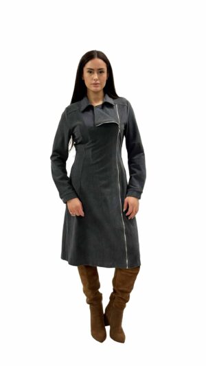 שמלת סיגל אפור