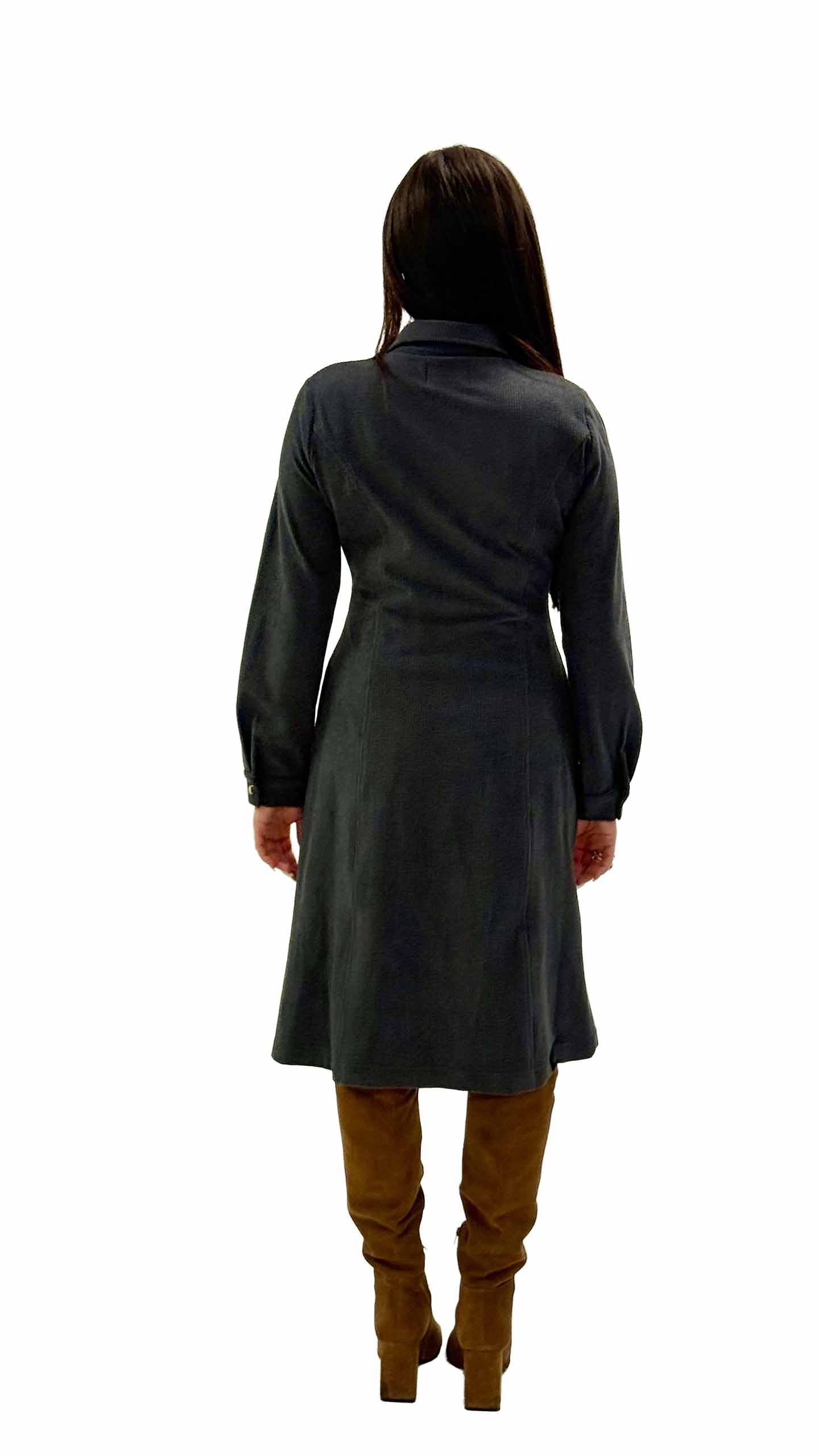 שמלת סיגל אפור – תמונה 4