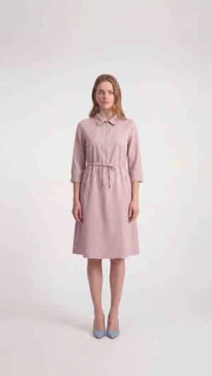 שמלת יעל ורוד