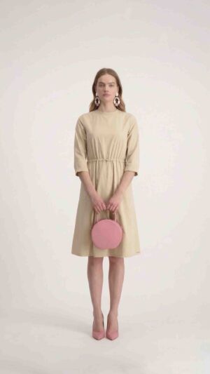 שמלת יסמין קרם