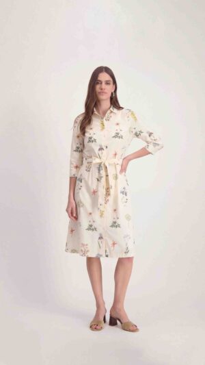 שמלת ויוי קרם