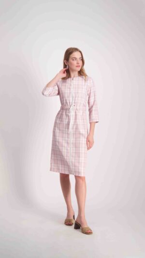 שמלת ניר ורוד