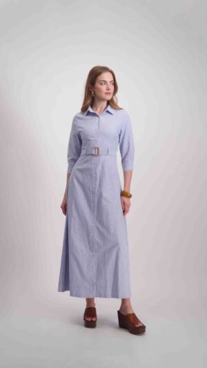 שמלת נוגה כחול