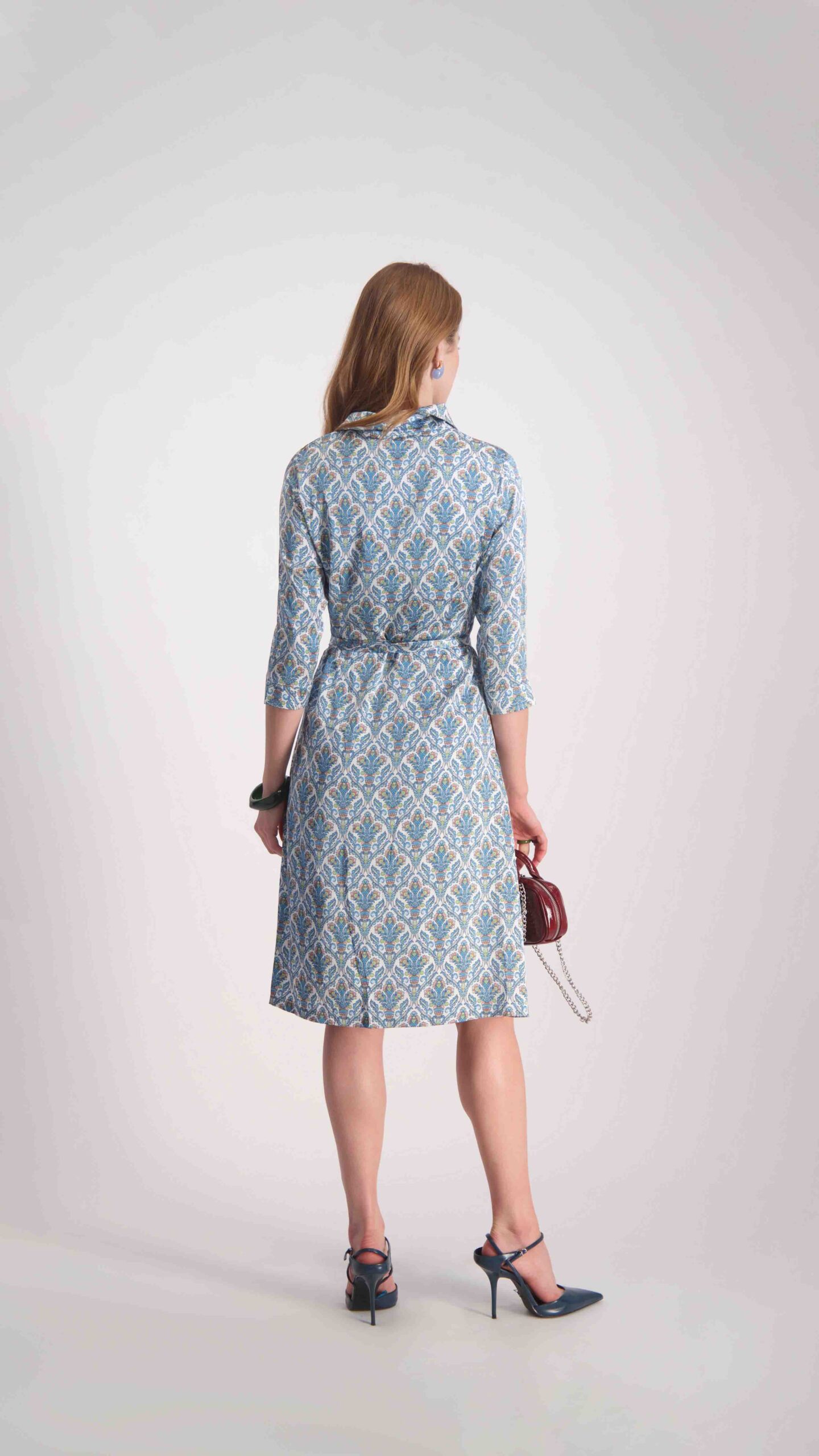 שמלת רוני כחול – תמונה 3