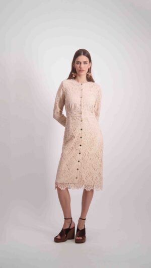 שמלת קלואי ורוד