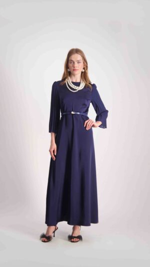 שמלת נויה כחול