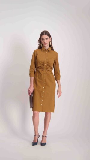 שמלת נועם חום