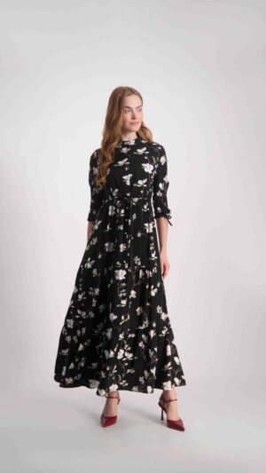 שמלת שירה שחור