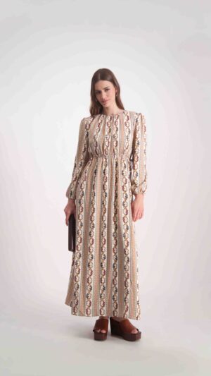 שמלת נוי קרם