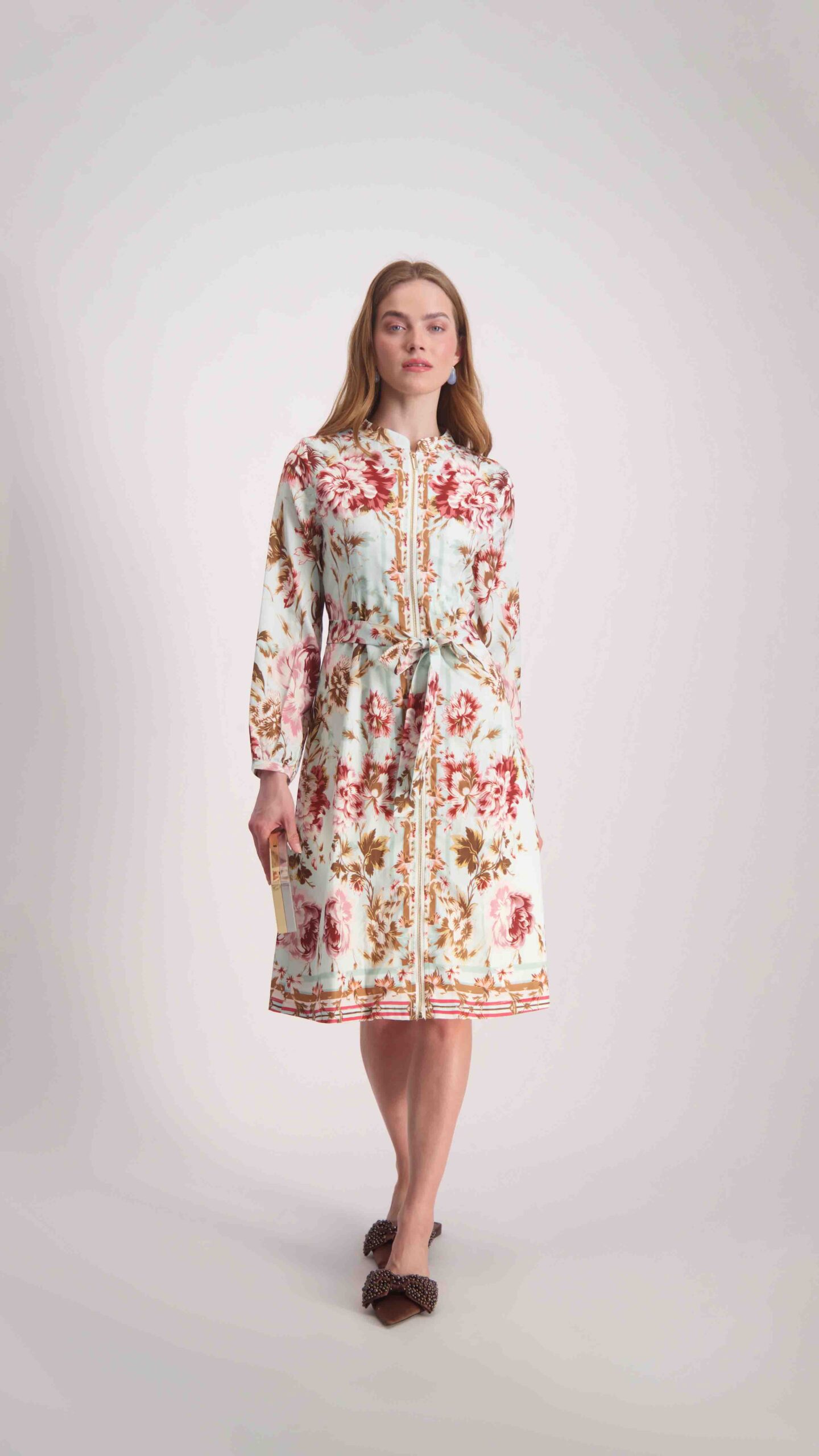 שמלת דינה תכלת