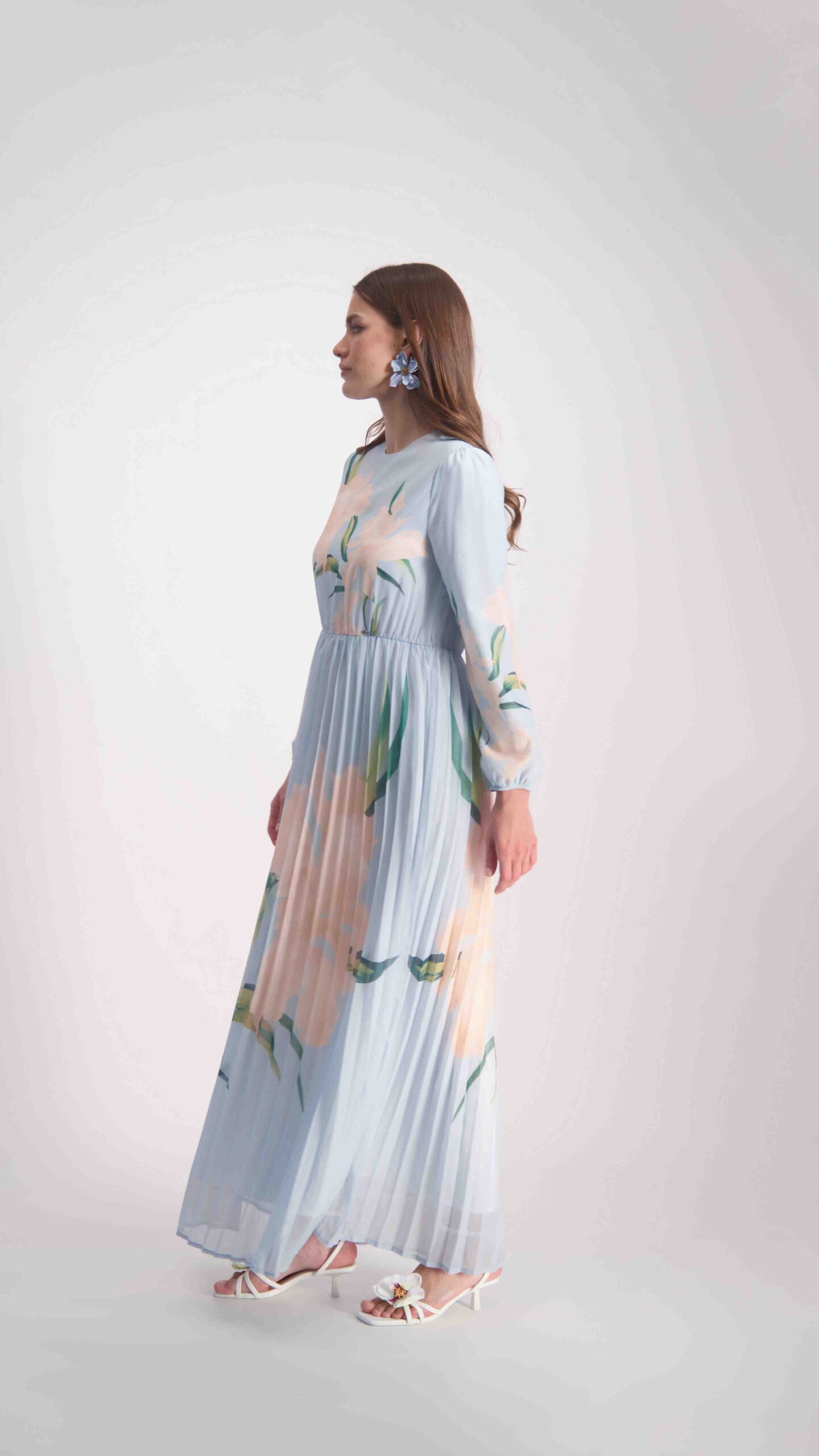 שמלת עדי תכלת – תמונה 3